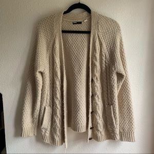 Urban Outfitters Cream BDG Knit Cardigan